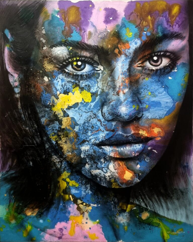 Peinture de l'artiste Saad Nazih