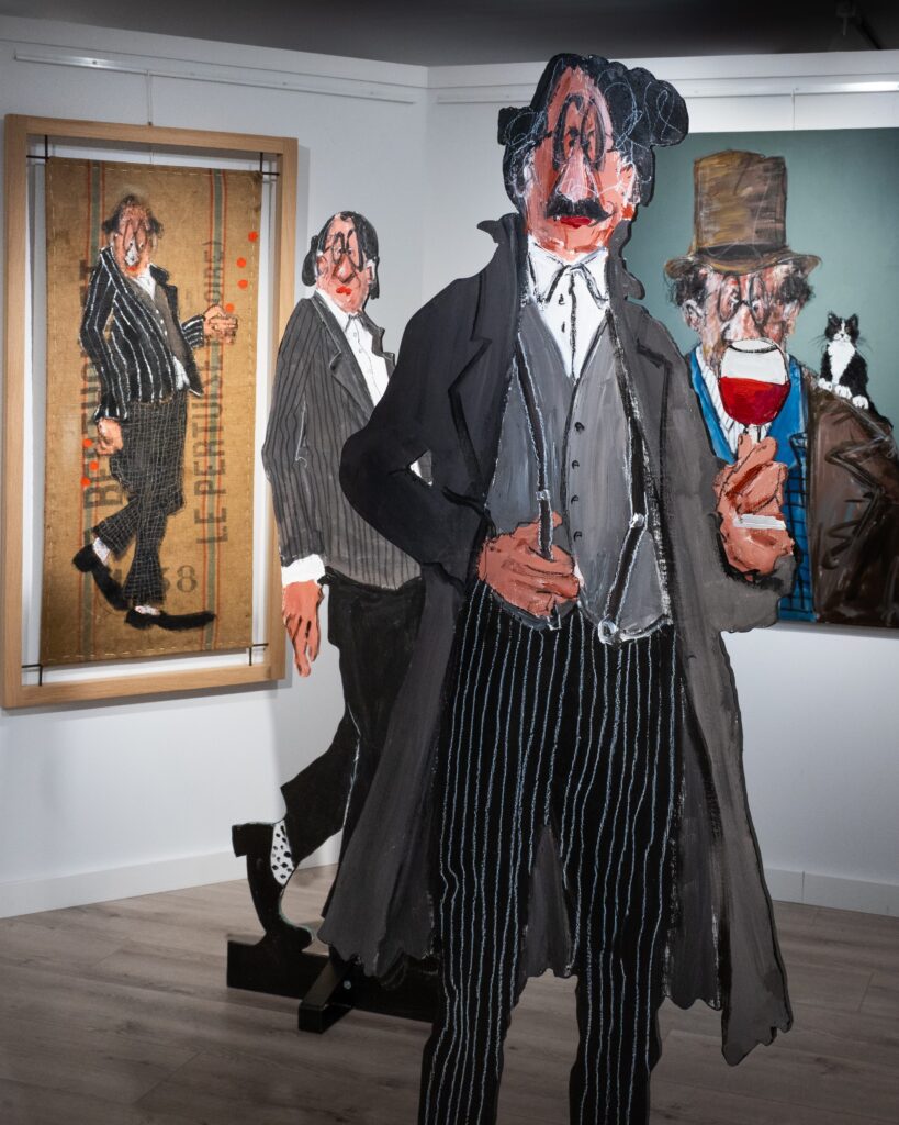 Exposition de l'artiste Béatrice TERRA à la galerie de Veyrier-du-lac