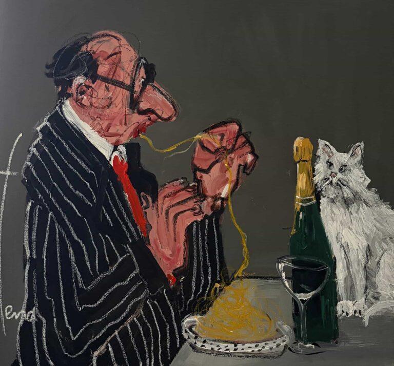 Oeuvre de l'artiste TERRA mixte sur toile à la Galerie Platini