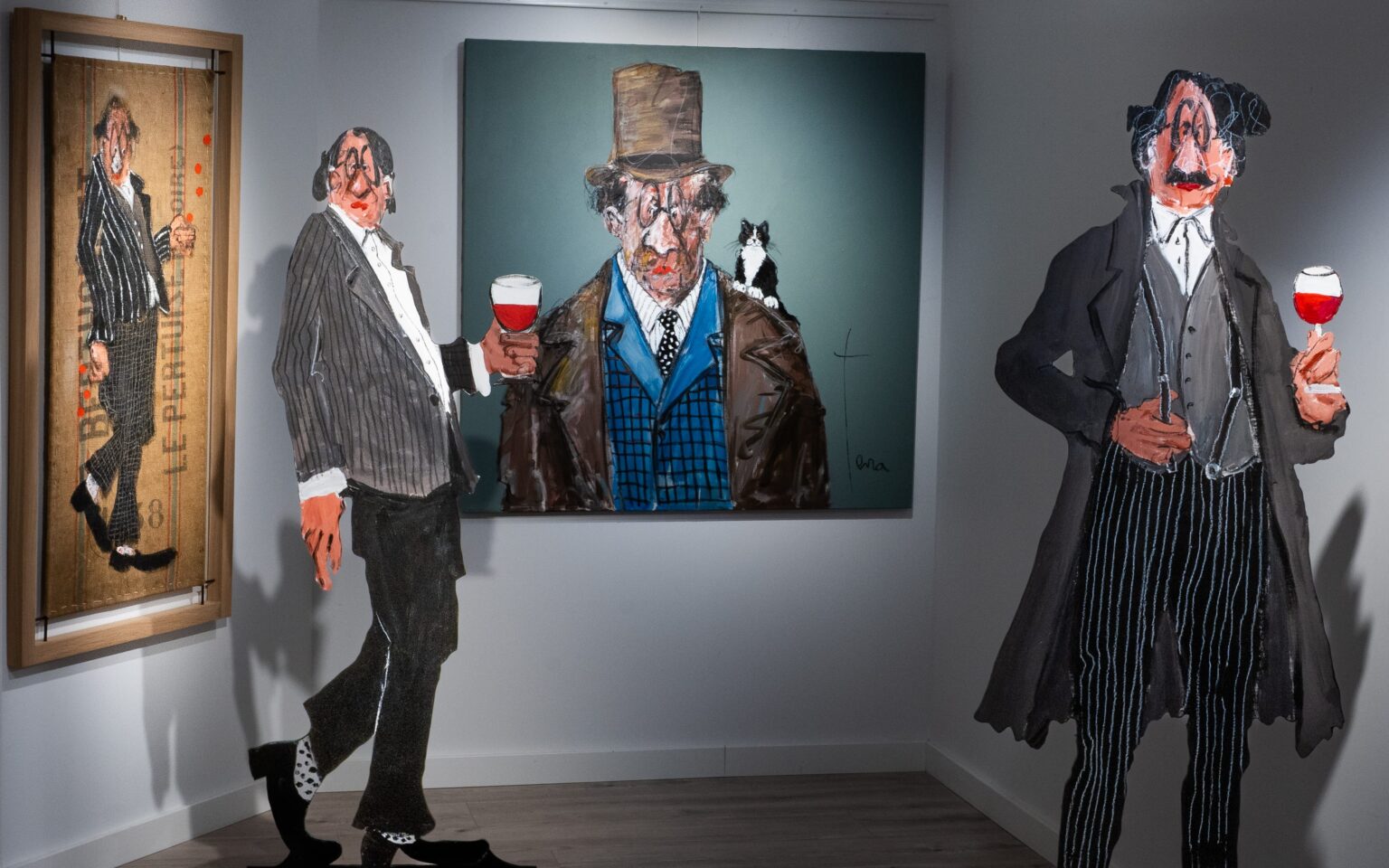 Exposition de l'artiste Béatrice TERRA à la galerie de Veyrier-du-lac