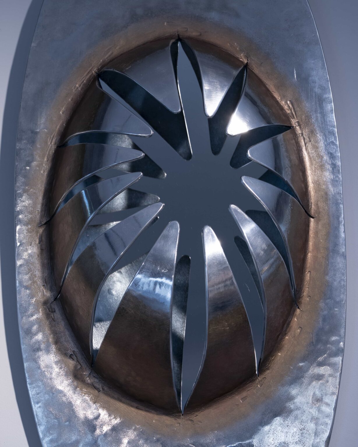 Astrologie Miroir mobilier d'art aluminum